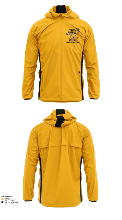 Northwestern Tigers 78521342 Windbreaker - 1