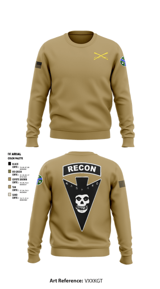 Crew Neck Sweatshirt, , Army, Teamtime, Team time, sublimation, custom sports apparel, team uniforms, spirit wear, spiritwear, sports uniforms, custom shirts, team store, custom team store, fundraiser sports, apparel fundraiser