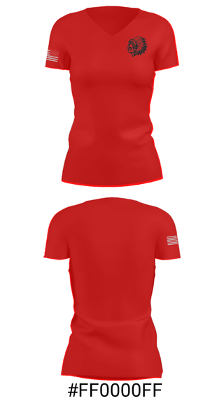 Women's Short Sleeve Vneck Shirt, Oriskany High School Cross Country, Cross Country, Teamtime, Team time, sublimation, custom sports apparel, team uniforms, spirit wear, spiritwear, sports uniforms, custom shirts, team store, custom team store, fundraiser sports, apparel fundraiser