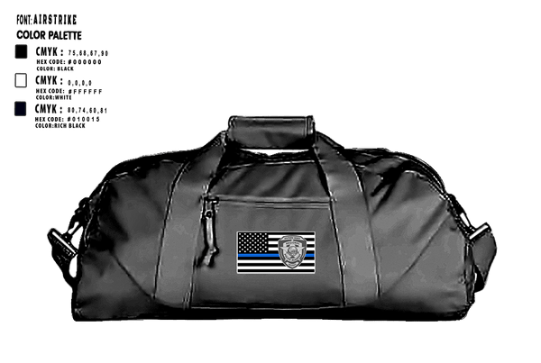 Duffle Bag, SDRPA, Police, Teamtime, Team time, sublimation, custom sports apparel, team uniforms, spirit wear, spiritwear, sports uniforms, custom shirts, team store, custom team store, fundraiser sports, apparel fundraiser