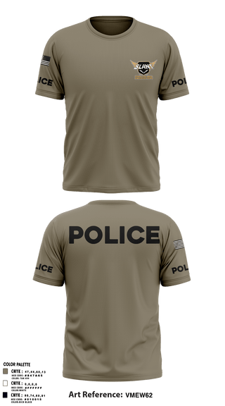 Short Sleeve Performance Shirt, , Police, Teamtime, Team time, sublimation, custom sports apparel, team uniforms, spirit wear, spiritwear, sports uniforms, custom shirts, team store, custom team store, fundraiser sports, apparel fundraiser