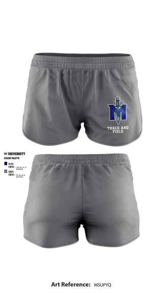 Ranger Panties, iMater Knights, Track & Field, Teamtime, Team time, sublimation, custom sports apparel, team uniforms, spirit wear, spiritwear, sports uniforms, custom shirts, team store, custom team store, fundraiser sports, apparel fundraiser