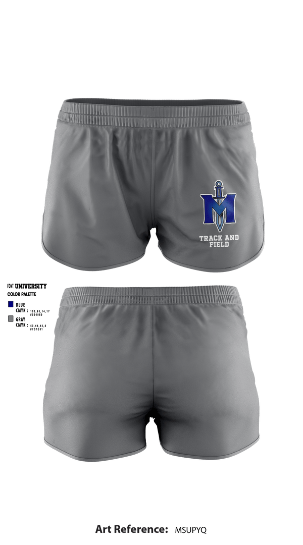 Ranger Panties, iMater Knights, Track & Field, Teamtime, Team time, sublimation, custom sports apparel, team uniforms, spirit wear, spiritwear, sports uniforms, custom shirts, team store, custom team store, fundraiser sports, apparel fundraiser