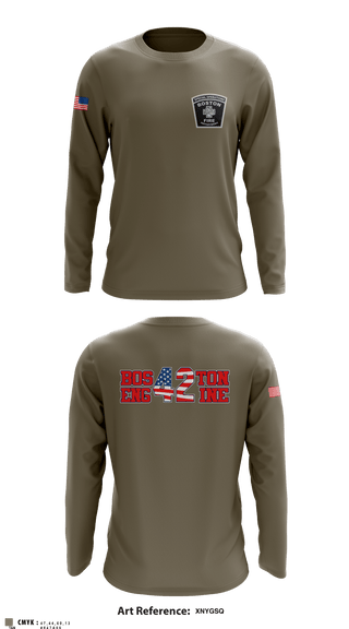 Long Sleeve Performance Shirt, Boston Fire Department Engine-42, , Teamtime, Team time, sublimation, custom sports apparel, team uniforms, spirit wear, spiritwear, sports uniforms, custom shirts, team store, custom team store, fundraiser sports, apparel fundraiser