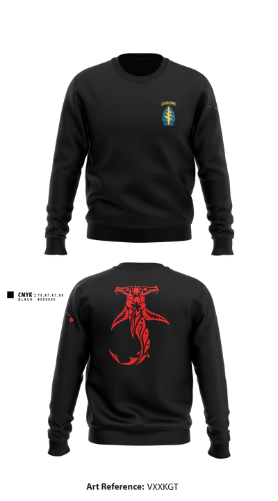 112th SIGDET 5424281 Crew Neck Sweatshirt - 1