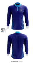 Harrison High School Basketball 71140534 Quarter Zip Jacket - 1