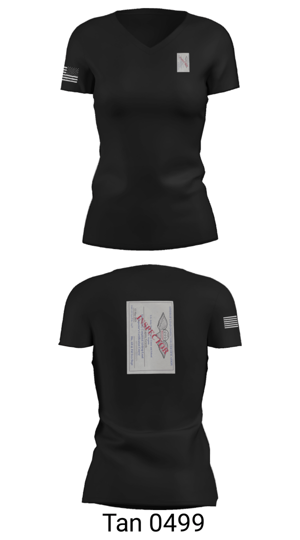 Women's Short Sleeve Vneck Shirt, , Army, Teamtime, Team time, sublimation, custom sports apparel, team uniforms, spirit wear, spiritwear, sports uniforms, custom shirts, team store, custom team store, fundraiser sports, apparel fundraiser