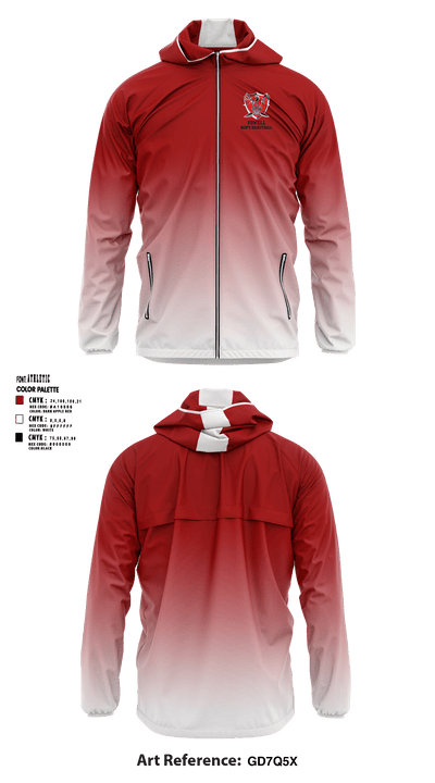 Powell County High School Basketball 76726051 Windbreaker - 1