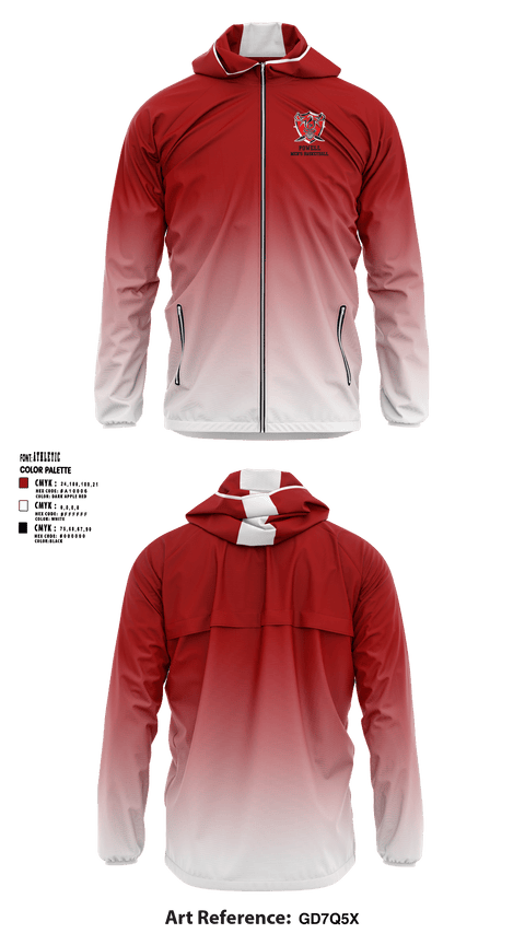 Windbreaker, Powell County High School Basketball, Men's Basketball, Teamtime, Team time, sublimation, custom sports apparel, team uniforms, spirit wear, spiritwear, sports uniforms, custom shirts, team store, custom team store, fundraiser sports, apparel fundraiser