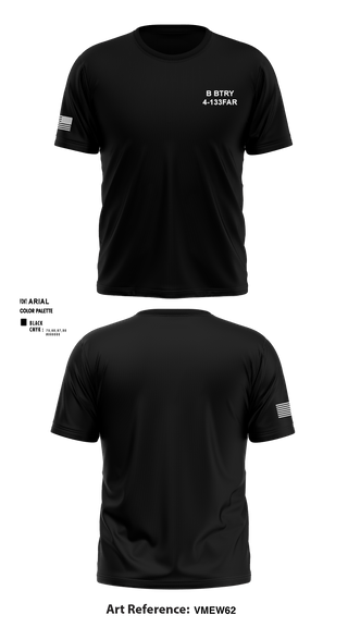 Short Sleeve Performance Shirt, B BTRY 4-133FAR, Army, Teamtime, Team time, sublimation, custom sports apparel, team uniforms, spirit wear, spiritwear, sports uniforms, custom shirts, team store, custom team store, fundraiser sports, apparel fundraiser