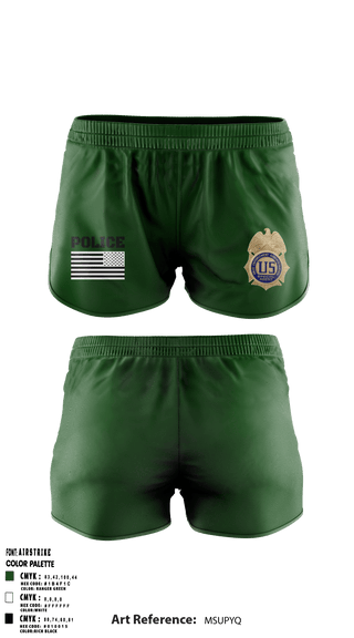 Ranger Panties, , Police, Teamtime, Team time, sublimation, custom sports apparel, team uniforms, spirit wear, spiritwear, sports uniforms, custom shirts, team store, custom team store, fundraiser sports, apparel fundraiser