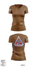 American Ambulance Rescue 49557589 Women's Short Sleeve V-neck Shirt - 2