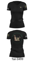 Military Match Team 72422312 Women's Short Sleeve V-neck Shirt - 23
