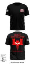 1123rd Sapper Company 14443468 Short Sleeve Performance Shirt - 2