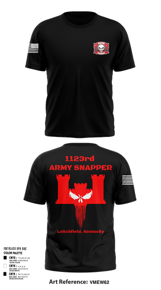 Short Sleeve Performance Shirt, 1123rd Sapper Company, Army, Teamtime, Team time, sublimation, custom sports apparel, team uniforms, spirit wear, spiritwear, sports uniforms, custom shirts, team store, custom team store, fundraiser sports, apparel fundraiser
