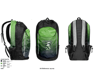 Gear Bag, Northwest Knights, Football, Teamtime, Team time, sublimation, custom sports apparel, team uniforms, spirit wear, spiritwear, sports uniforms, custom shirts, team store, custom team store, fundraiser sports, apparel fundraiser