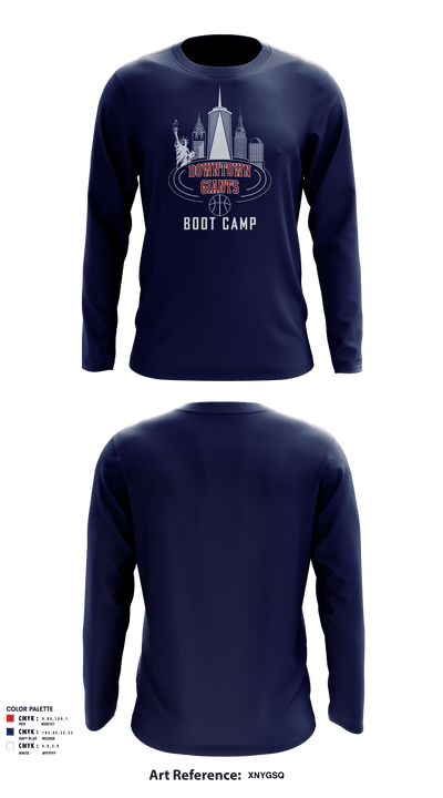 DTG Basketball 38220233 Long Sleeve Performance Shirt - 8