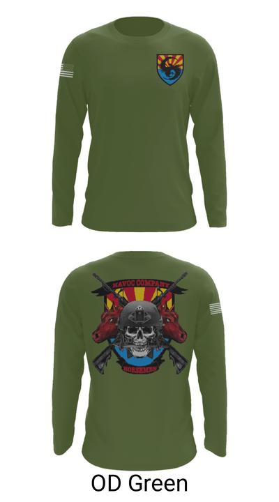 Student Holds Co. 51086881 Long Sleeve Performance Shirt - 16