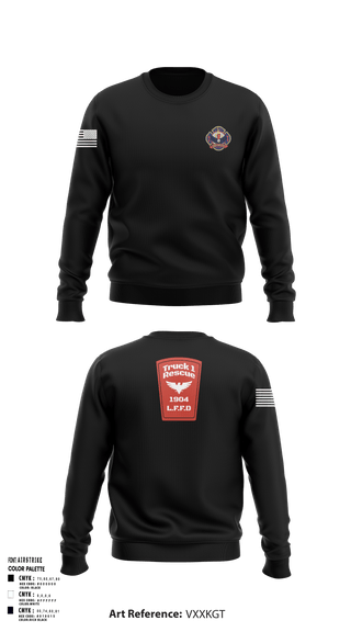 Crew Neck Sweatshirt, , Fire Department, Teamtime, Team time, sublimation, custom sports apparel, team uniforms, spirit wear, spiritwear, sports uniforms, custom shirts, team store, custom team store, fundraiser sports, apparel fundraiser