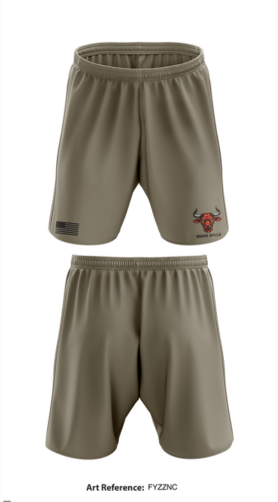 Bravo Bulls 68616846 Athletic Shorts With Pockets - 2