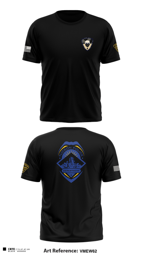 Short Sleeve Performance Shirt, , Police, Teamtime, Team time, sublimation, custom sports apparel, team uniforms, spirit wear, spiritwear, sports uniforms, custom shirts, team store, custom team store, fundraiser sports, apparel fundraiser