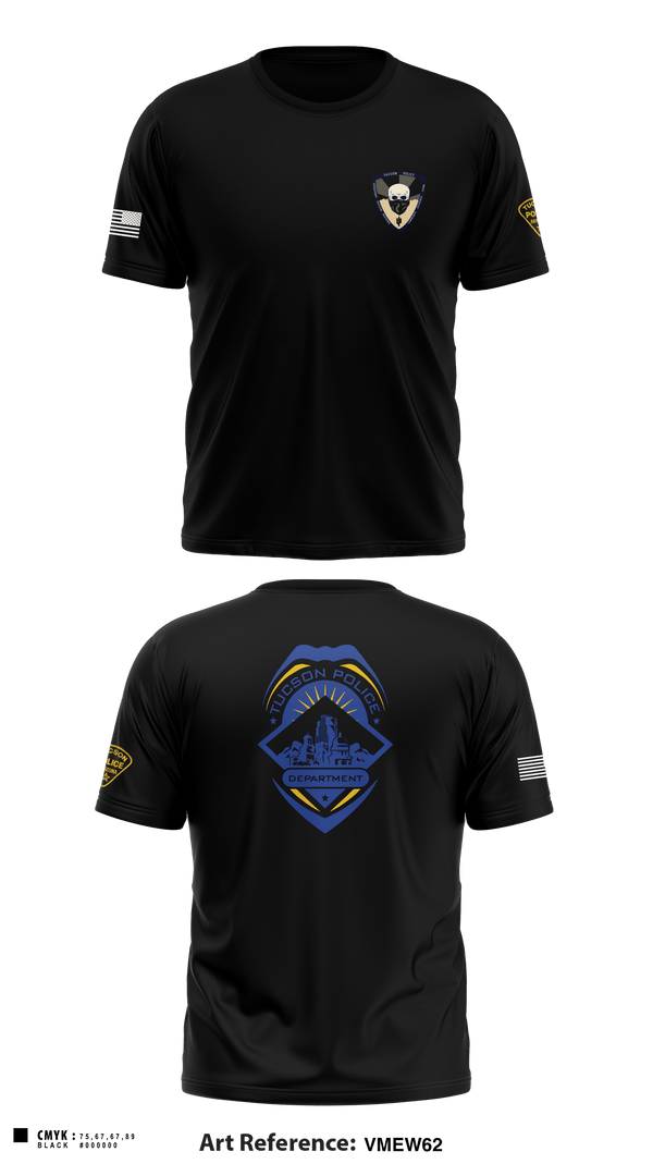 Short Sleeve Performance Shirt, , Police, Teamtime, Team time, sublimation, custom sports apparel, team uniforms, spirit wear, spiritwear, sports uniforms, custom shirts, team store, custom team store, fundraiser sports, apparel fundraiser