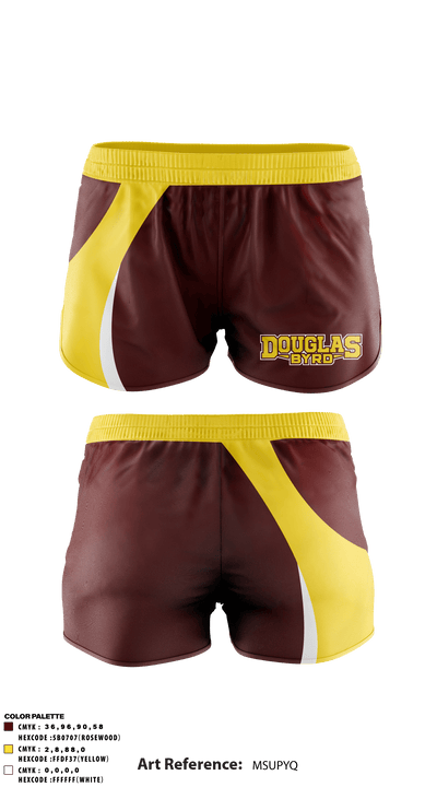 Douglas Byrd High School 75386801 Track Shorts - 1