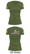 USCP Motor Unit 10127090 Women's Short Sleeve V-neck Shirt - 28