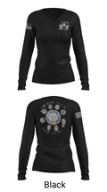 Trident Training Facility Kings Bay 40066174 Women's Long Sleeve V-neck Shirt - 39