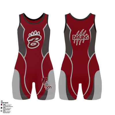 BRUINS 11427770 Women's Wrestling Singlet - 16