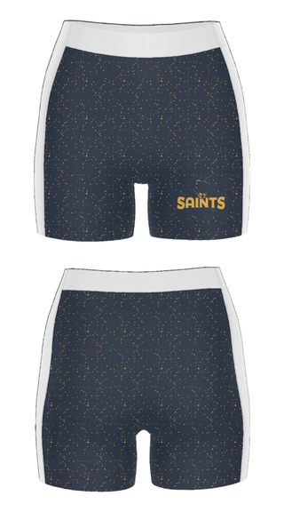 Women's Compression Shorts, John Paul II Catholic High School Basketball, Women's Basketball, Teamtime, Team time, sublimation, custom sports apparel, team uniforms, spirit wear, spiritwear, sports uniforms, custom shirts, team store, custom team store, fundraiser sports, apparel fundraiser