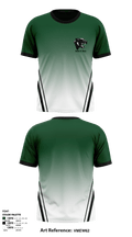 Helen S Dunn Middle School 63125083 Short Sleeve Performance Shirt - 1