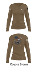 Mobile unit 2 64041633 Women's Long Sleeve V-neck Shirt - 37