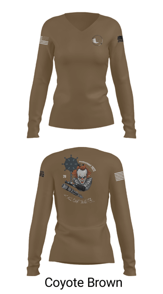 Women's Long Sleeve Vneck Shirt, , Navy, Teamtime, Team time, sublimation, custom sports apparel, team uniforms, spirit wear, spiritwear, sports uniforms, custom shirts, team store, custom team store, fundraiser sports, apparel fundraiser