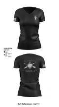 MSC 389th MI BN (SO) (A) 35905800 Women's Short Sleeve V-neck Shirt - 7