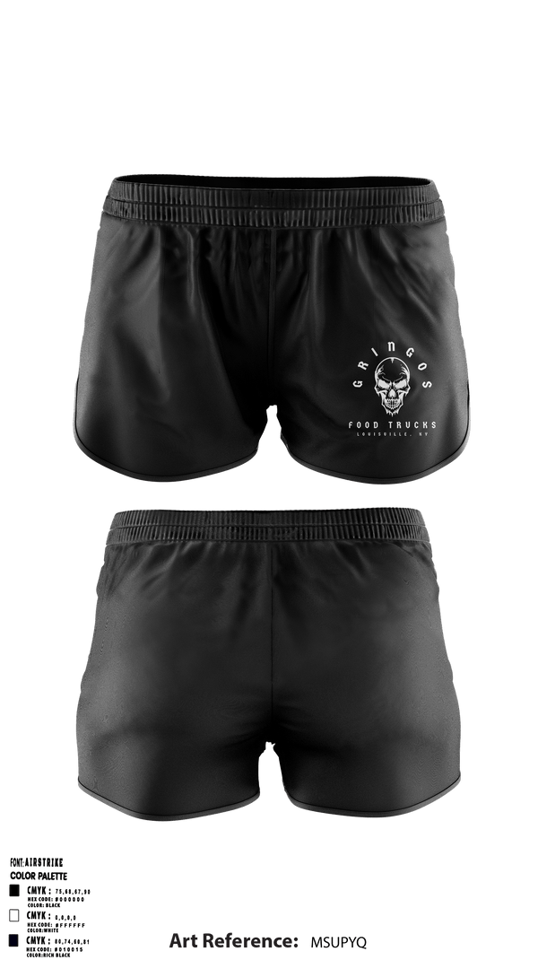 Ranger Panties, Gringos Food Trucks, , Teamtime, Team time, sublimation, custom sports apparel, team uniforms, spirit wear, spiritwear, sports uniforms, custom shirts, team store, custom team store, fundraiser sports, apparel fundraiser