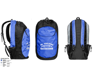 Gear Bag, Orland Jr Trojans Football, Football, Teamtime, Team time, sublimation, custom sports apparel, team uniforms, spirit wear, spiritwear, sports uniforms, custom shirts, team store, custom team store, fundraiser sports, apparel fundraiser