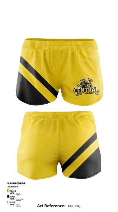 Central High School 9946770 Women's Shorts - 1