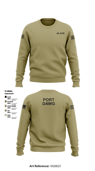 48 aps 32006617 Crew Neck Sweatshirt - 4