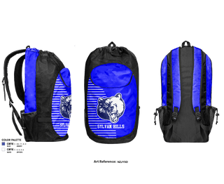Gear Bag, Sylvan Hills Middle School Basketball, Women's Basketball, Teamtime, Team time, sublimation, custom sports apparel, team uniforms, spirit wear, spiritwear, sports uniforms, custom shirts, team store, custom team store, fundraiser sports, apparel fundraiser