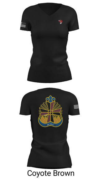 Women's Short Sleeve Vneck Shirt, , Army, Teamtime, Team time, sublimation, custom sports apparel, team uniforms, spirit wear, spiritwear, sports uniforms, custom shirts, team store, custom team store, fundraiser sports, apparel fundraiser