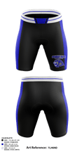 Graham Park Middle School Wrestling 61233507 Men's Compression Shorts - 1