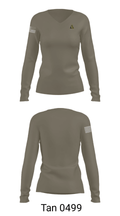 B Co 2-1 SFG(A) 83464098 Women's Long Sleeve V-neck Shirt - 39
