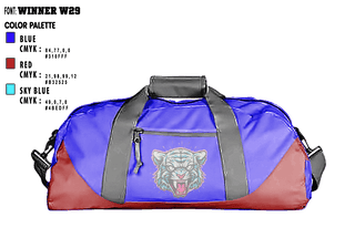 Duffle Bag, Murik, Cross Country, Teamtime, Team time, sublimation, custom sports apparel, team uniforms, spirit wear, spiritwear, sports uniforms, custom shirts, team store, custom team store, fundraiser sports, apparel fundraiser