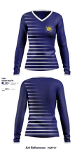 Motivation High School 34121560 Women's Long Sleeve V-neck Shirt - 1