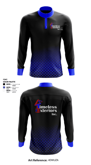 Quarter Zip Jacket, Timeless exteriorsTimeless exteriors, , Teamtime, Team time, sublimation, custom sports apparel, team uniforms, spirit wear, spiritwear, sports uniforms, custom shirts, team store, custom team store, fundraiser sports, apparel fundraiser