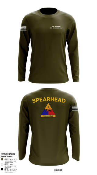 Long Sleeve Performance Shirt, Turtle Platoon, Army, Teamtime, Team time, sublimation, custom sports apparel, team uniforms, spirit wear, spiritwear, sports uniforms, custom shirts, team store, custom team store, fundraiser sports, apparel fundraiser