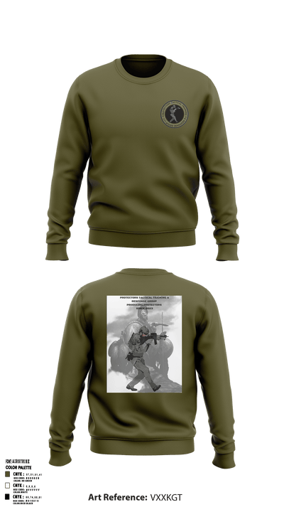 Protectors Tactical Training & Response Group LLC 60785788 Crew Neck Sweatshirt - 2