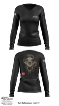 C Co, 5POB, 4POG 78907661 Women's Long Sleeve V-neck Shirt - 61