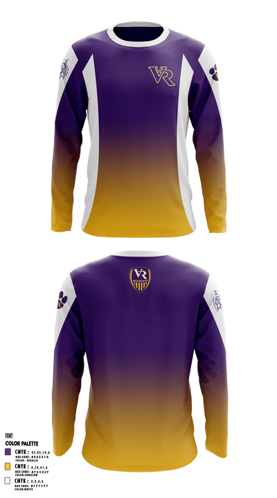 Villa Rica High School 21388731 Long Sleeve Performance Shirt - 1
